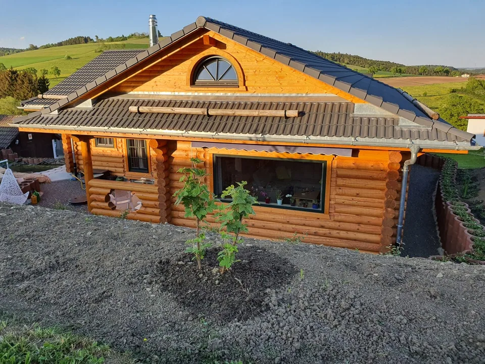 Bonndorf nella Foresta Nera - bella casa in blocchi di legno con 120 m² di spazio abitativo