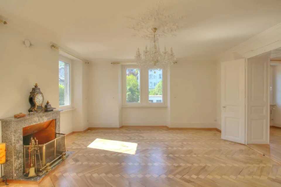 Splendide appartement 6,5 pièces au bord de la Vièze avec studio en copropriété