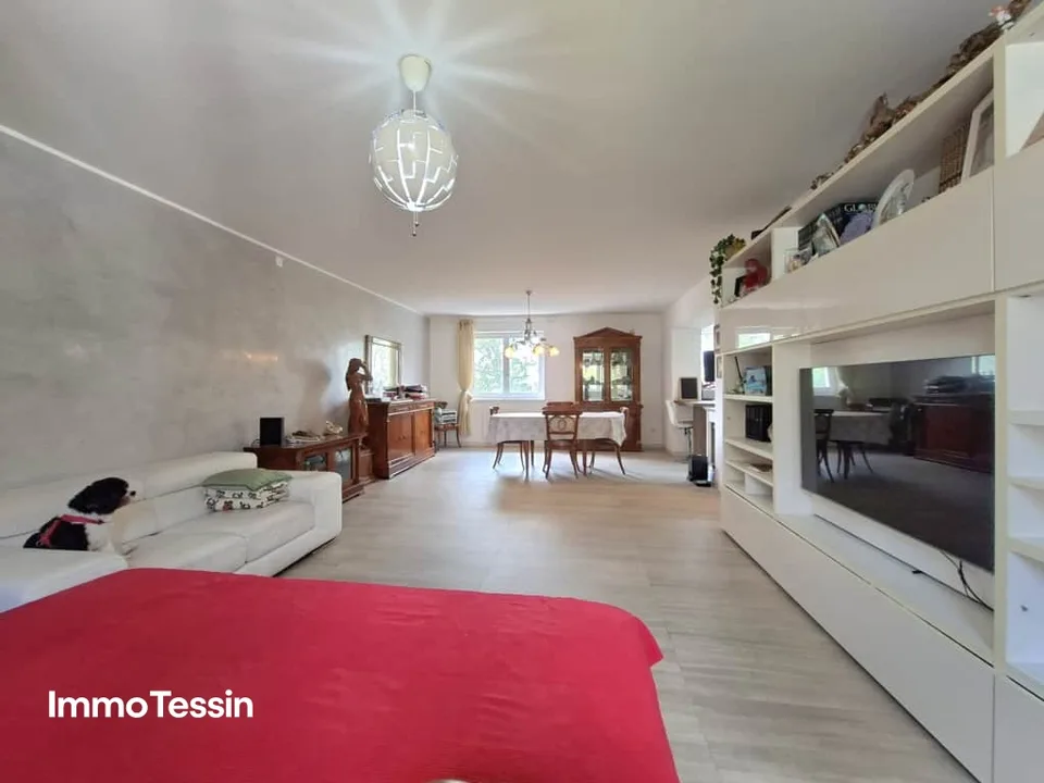 4 Zimmer Wohnung mit Garten & Balkon in einem 4 Parteienhaus nur wenige Minuten von Lugano