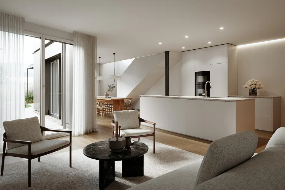 Neubauprojekt SATO: 4.5-Zimmer-Maisonettewohnung