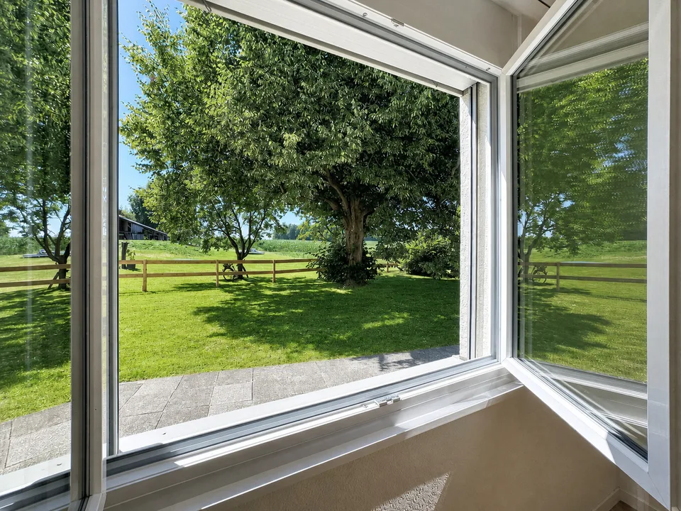 ENTRE MORAT ET FRIBOURG Appartement rénové de 4.5 pces avec jardin – foto 9 di 13