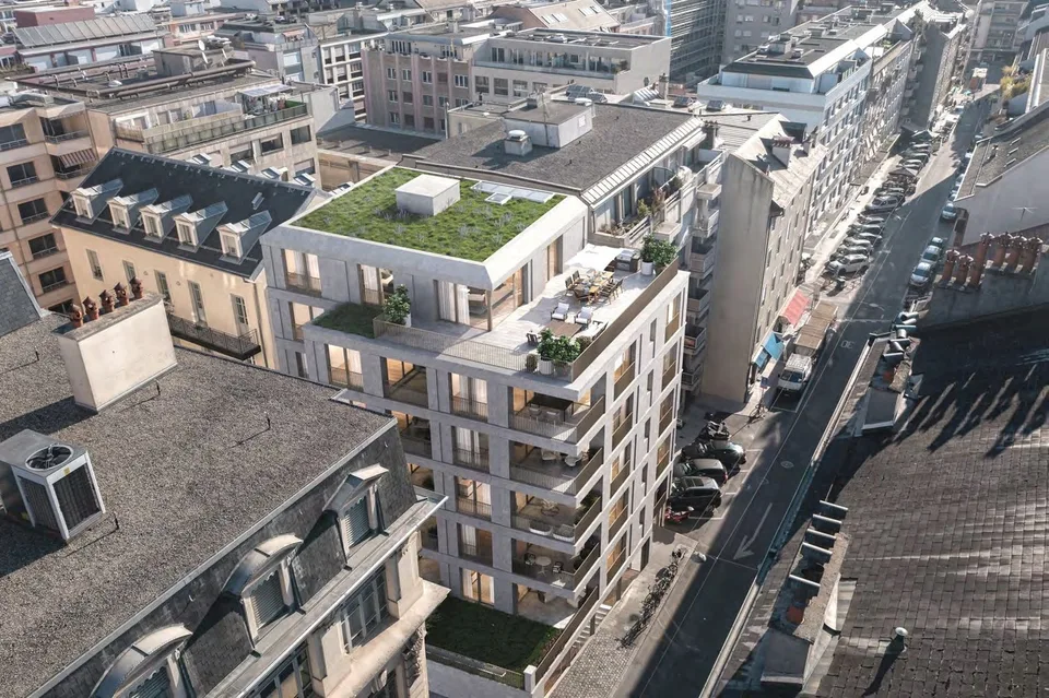 Letztes Angebot !! / Prachtvolle 4-Zimmer-Neubauwohnung mit Loggia in der Innenstadt