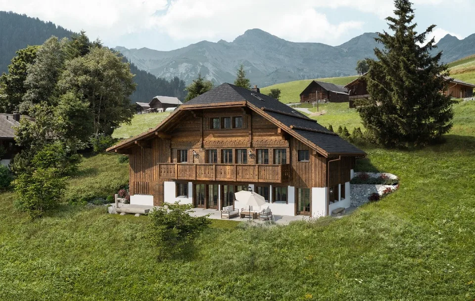 Luxury farmhouse with unique view over the valley
