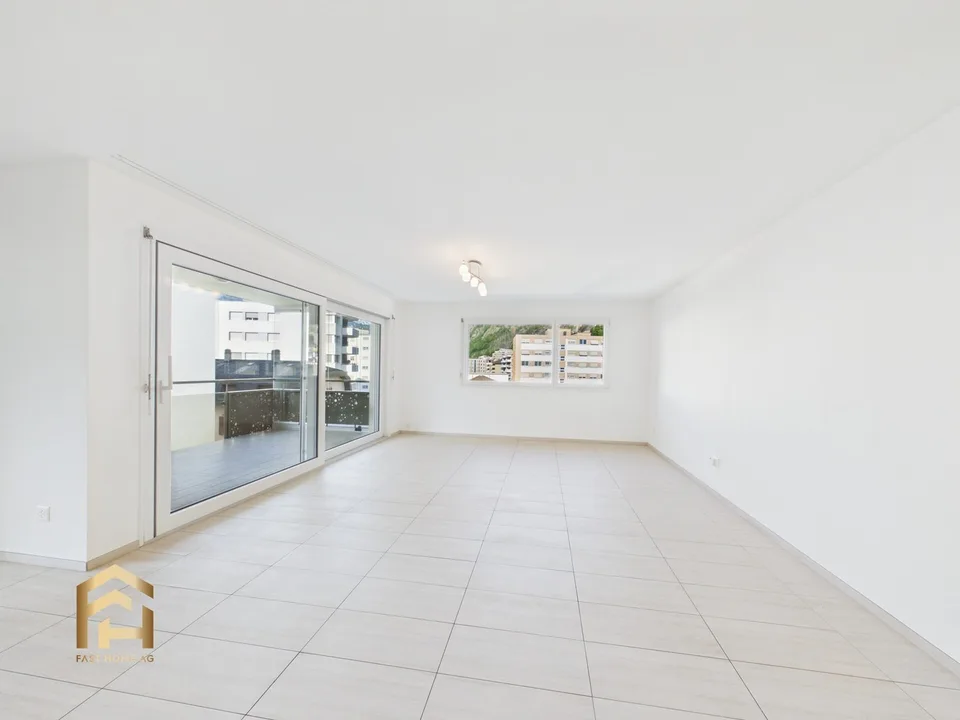 Appartement familial spacieux dans un emplacement central à Naters