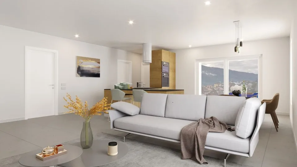 Appartement neuf de 3.5 pièces avec grande terrasse