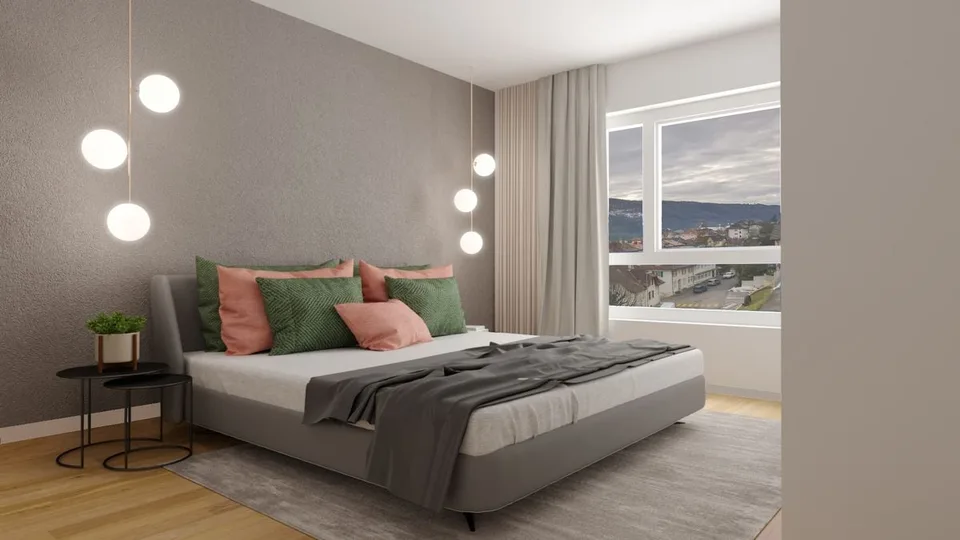 Neue 3.5-Zimmer-Wohnung mit grosser Terrasse