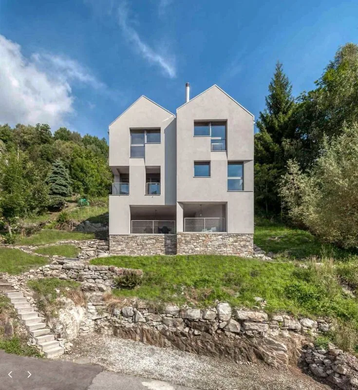 Neues Einfamilienhaus mit 6 Zimmern sehr sonnig und mit Blick auf den See