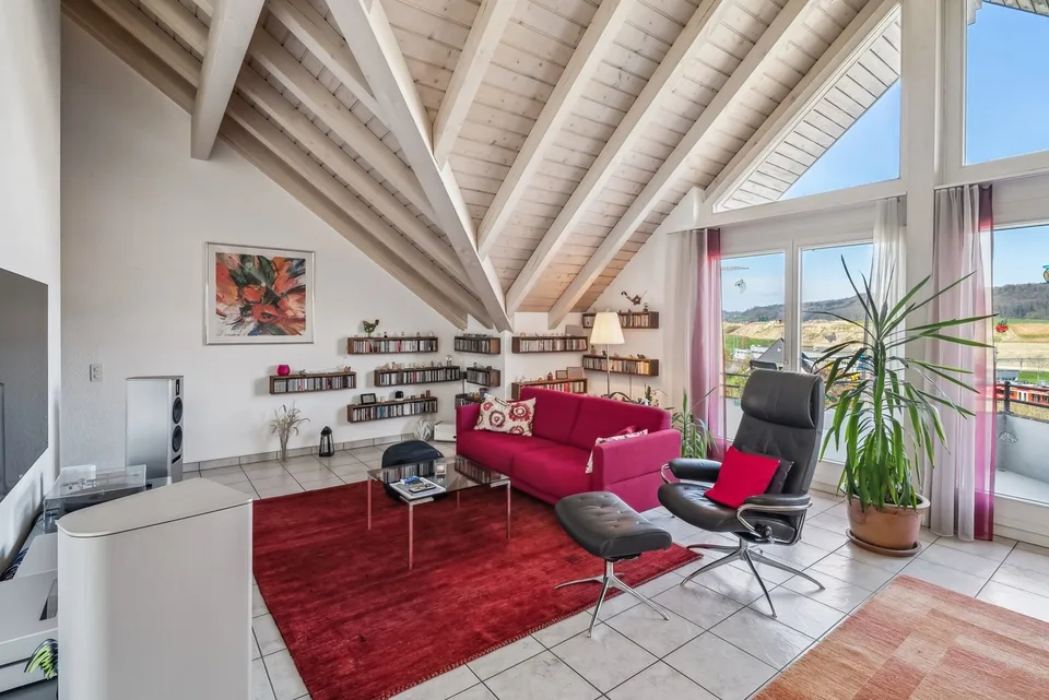 Charming attic apartment with a far-reaching view