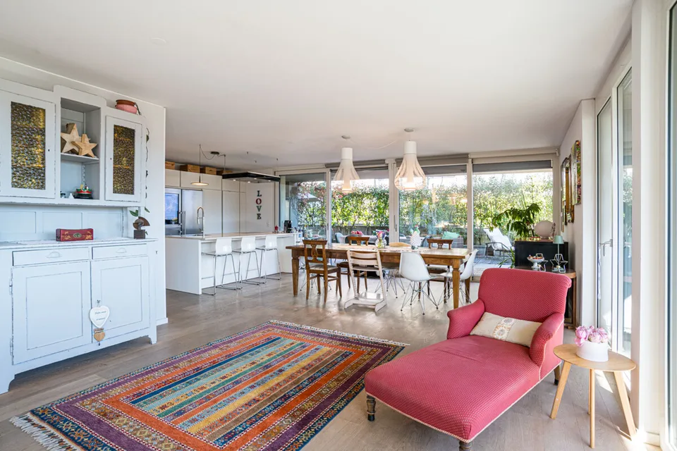 VACALLO Grande appartement au rez-de-chaussée avec jardin, né de l'union de deux appartements – photo 6 sur 13