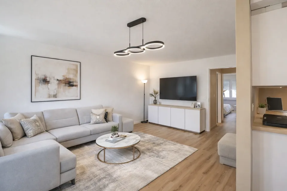 RÉSERVÉ - Appartement attractif de 3,5 pièces à Niederrohrdorf - idéal en tant que propriété locative ou habitation