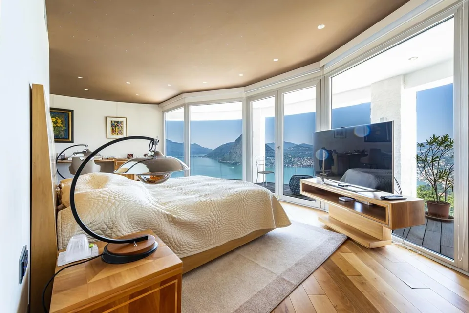 Lugano-Aldesago: Penthouse de luxe sur le Monte Brè: vue imprenable sur le lac! – photo 9 sur 13