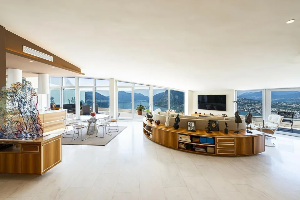 Lugano-Aldesago: Luxury penthouse on Monte Brè: breathtaking lake view!