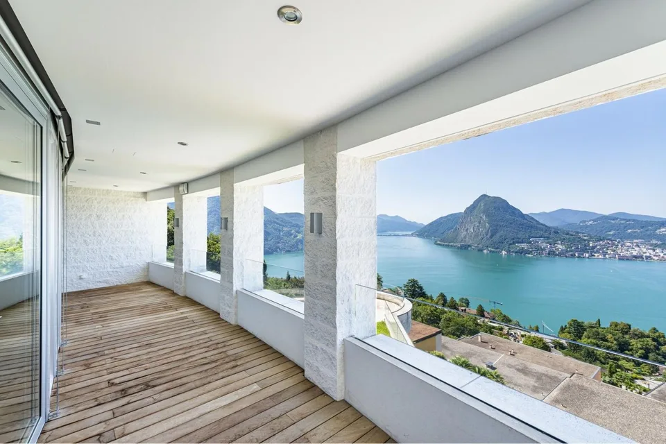 Lugano-Aldesago: Penthouse de luxe sur le Monte Brè: vue imprenable sur le lac! – photo 8 sur 13