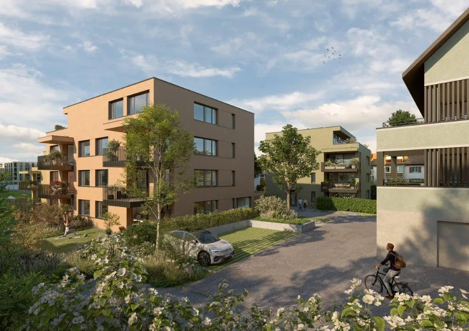 NEUBAUPROJEKT KURIBA, ROMANSHORNERSTRASSE 81, 8280 KREUZLINGEN, 19 EIGENTUMSWOHNUNGEN