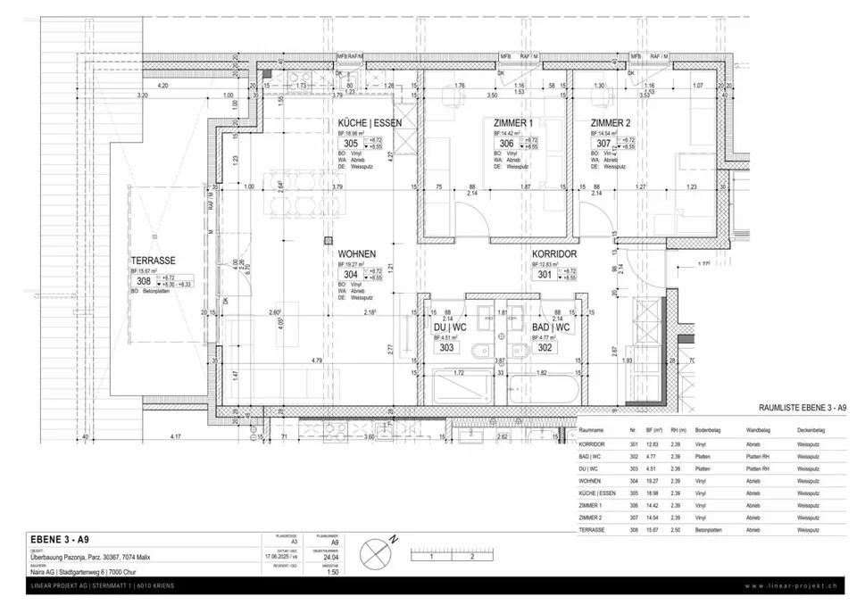 "Inizio della costruzione" - Prima proprietà nel progetto nuovo Pazonja Malix