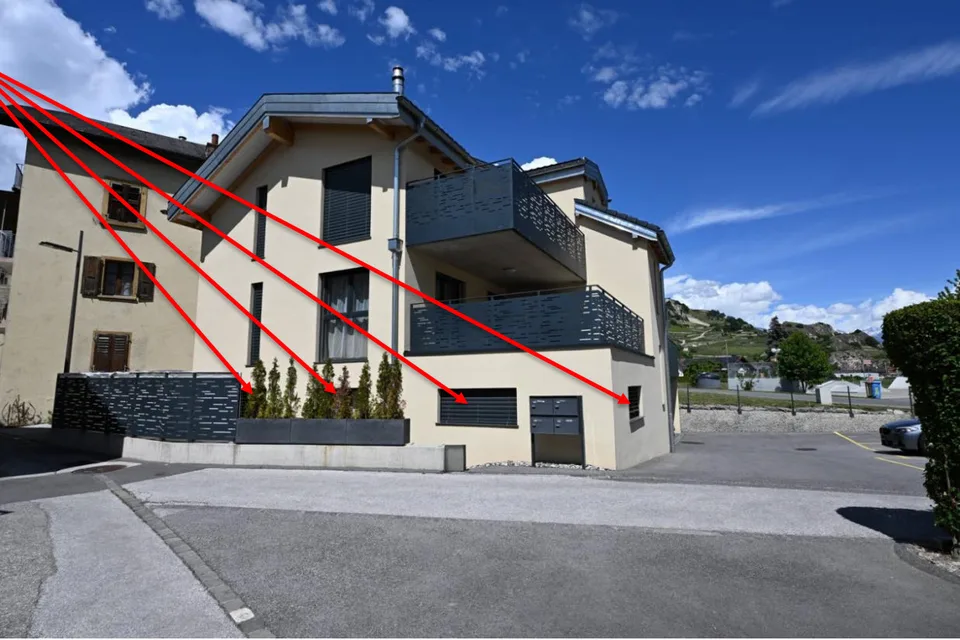3-room apartment & parking space