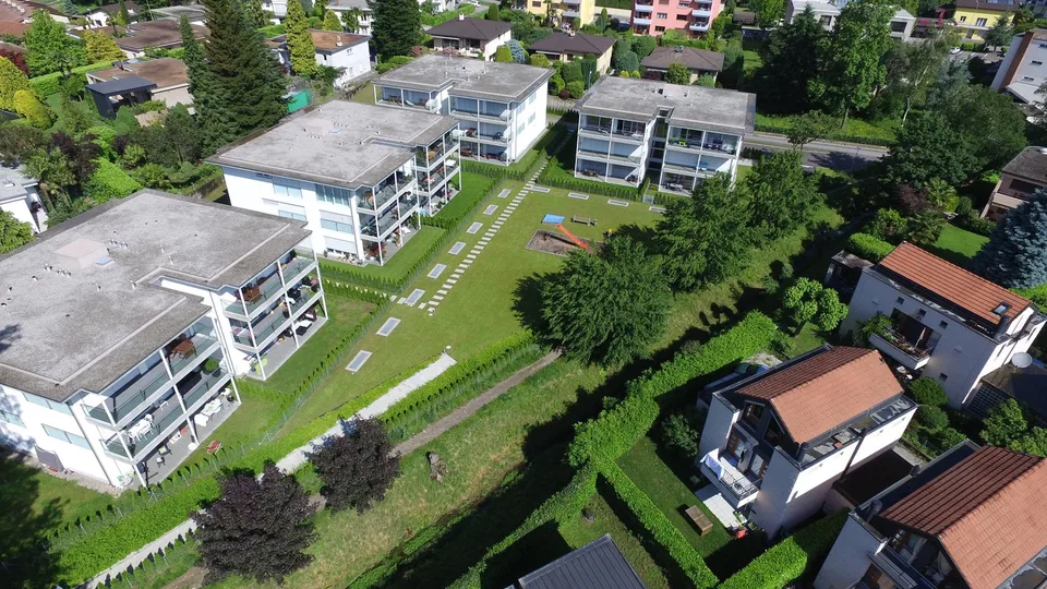 Mietwohnung 3,5 Zimmer Vollständig Eingerichtet mit Garten in Ponte Capriasca