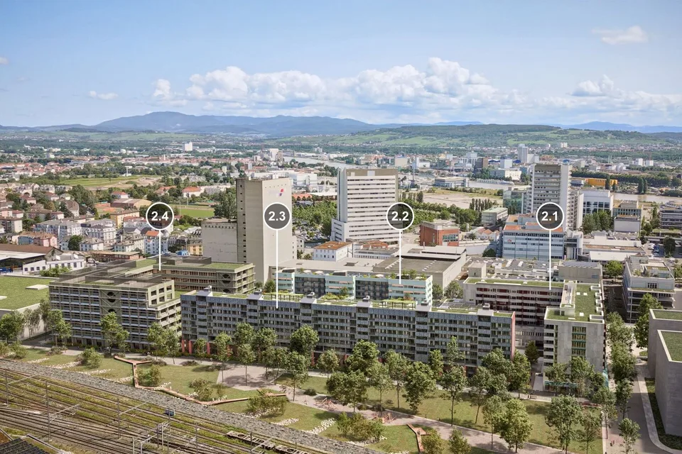 Volta Basel - Spazio commerciale attraente (A130, servizi) nel nuovo progetto Volta Basel