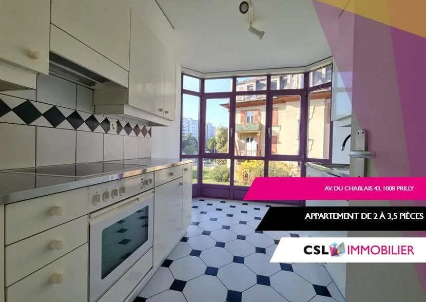 Logements de 2 à 3,5 pièces, Prilly