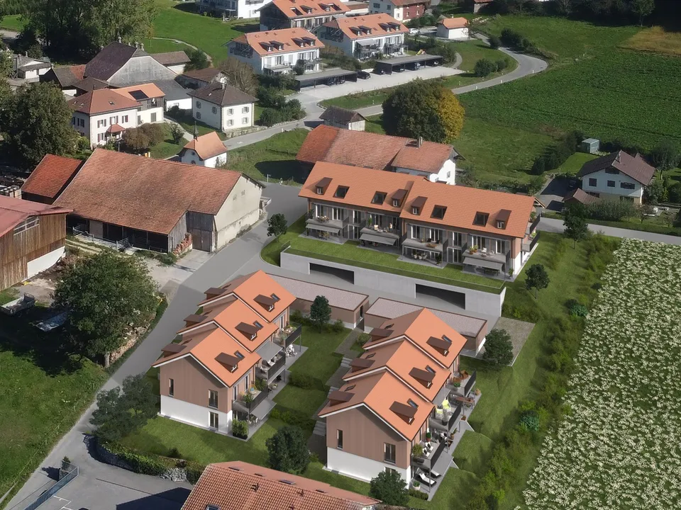 hameaudecormagens.ch - Maison mitoyenne moderne de 6,5 pièces à louer