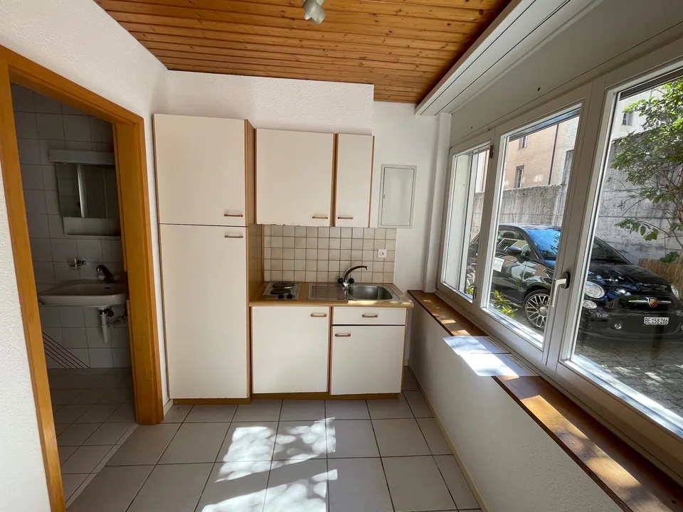 Zu vermieten: Studio mit eingerichteter Küche - Puits 4, St-Imier