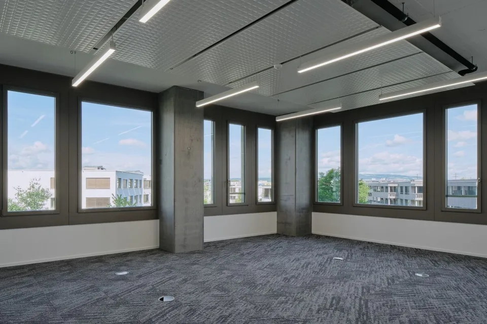 Gartenhochhaus Aglaya, Suurstoffi-Areal in Rotkreuz: Ein Arbeitsplatz, der inspiriert – Foto 13 von 14