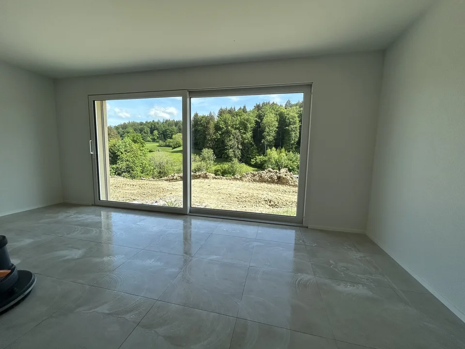 Appartement neuf de 4.5 avec jardin, dans un environnement calme