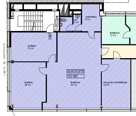 Zu vermieten sofort oder zu vereinbarem Termin Büro von 148 m2 im Zentrum von Vevey