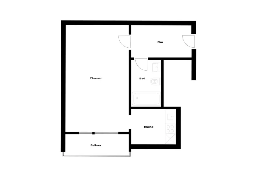 Appartamento arredato di 1,5 locali a Basilea - Situato in centro con tutti i comfort – foto 11 di 13