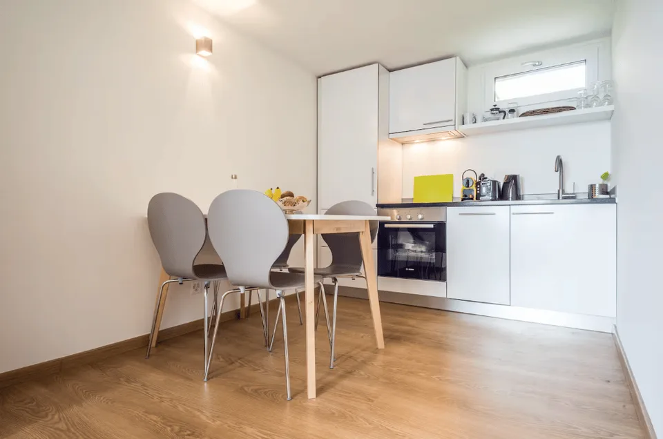 Rooftop Views & Central Location: 1-Bedroom Apartment in Lausanne