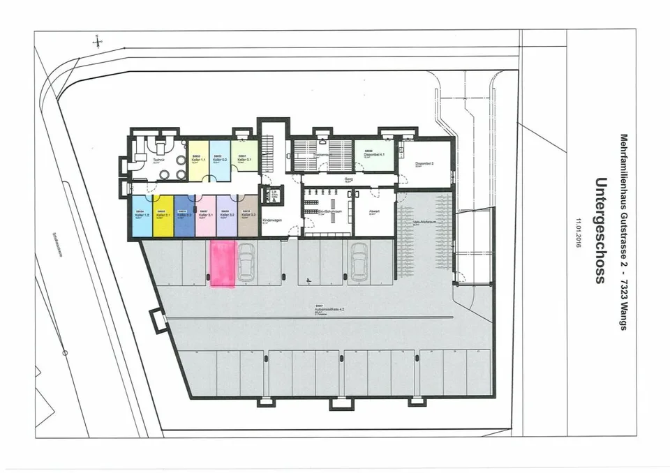 Tiefgaragenplatz