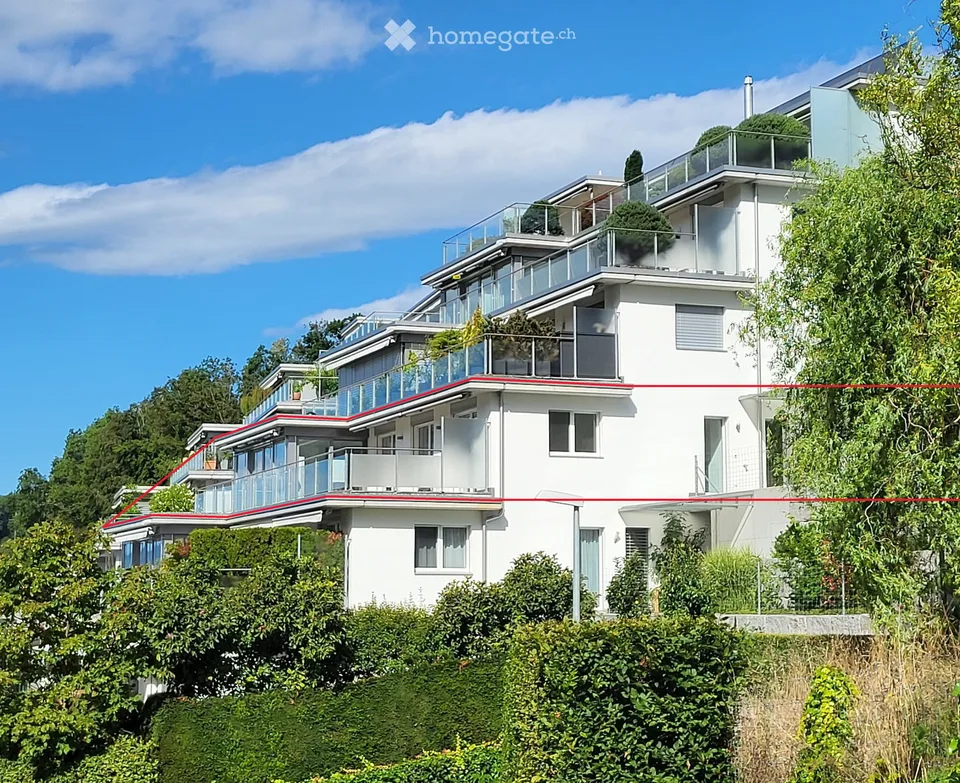 Habiter avec une vue magnifique sur les Alpes de Schwyzer et de Glarner