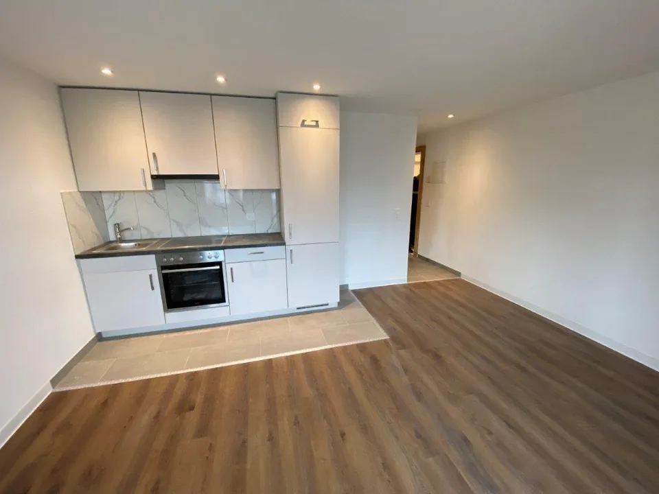 Charmantes Studio-Wohnung mit Balkon in La Chaux-de-Fonds renoviert