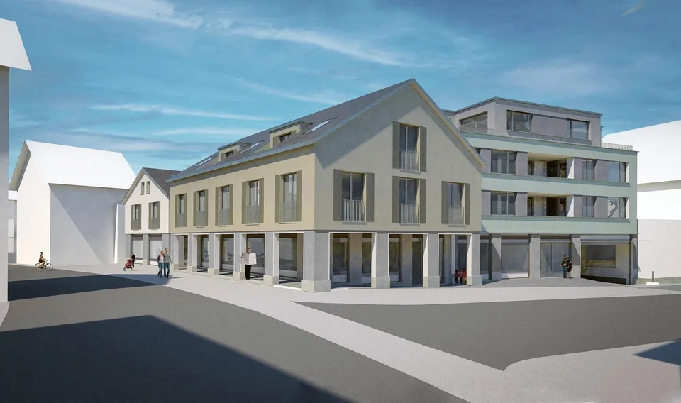 Spazi commerciali attraenti nel centro di Pfäffikon (100 a 600 m2)