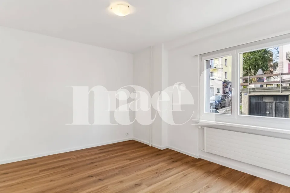Bello appartamento di 2 locali completamente ristrutturato con balcone al pianterreno