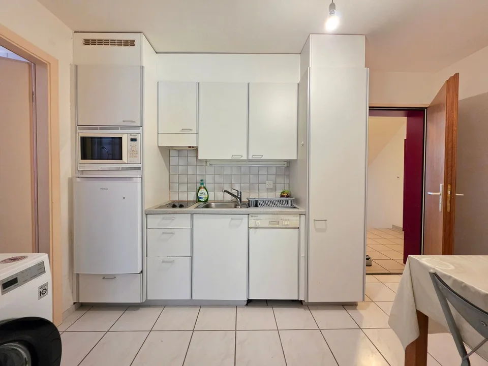 In una zona residenziale tranquilla e centrale preferita, un appartamento di 1,5 locali in affitto