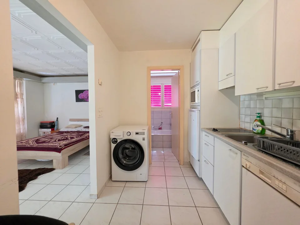 In una zona residenziale tranquilla e centrale preferita, un appartamento di 1,5 locali in affitto