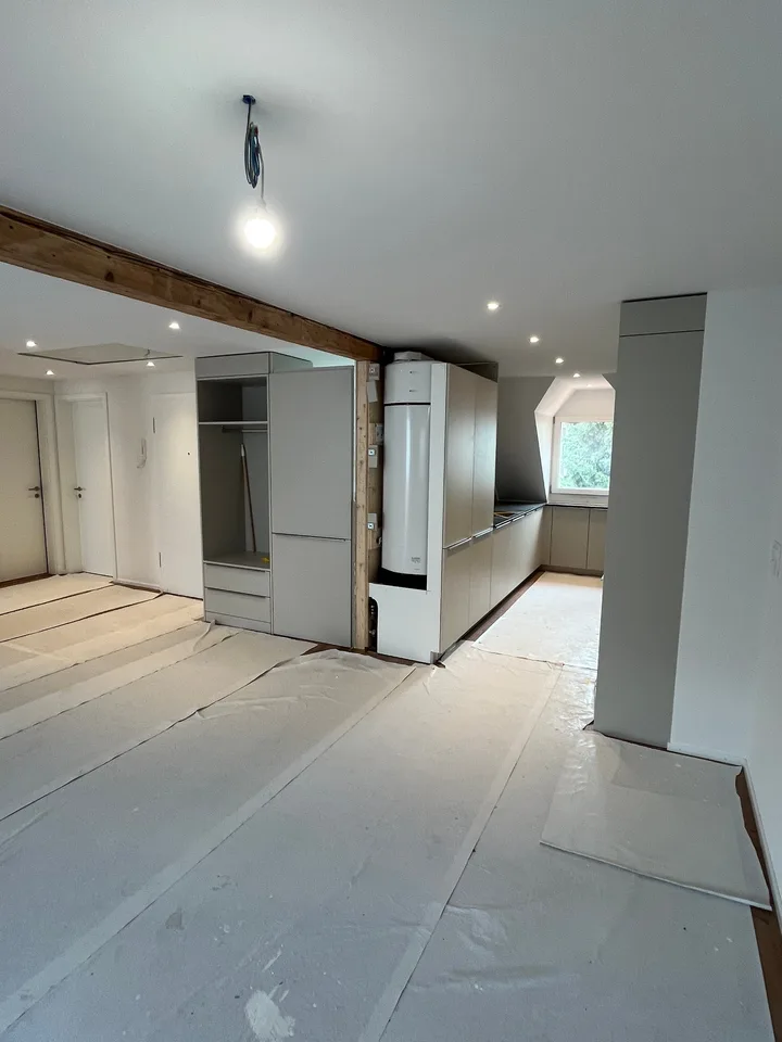 Nouvel appartement de 4 pièces en mansarde dans la ville d'Olten