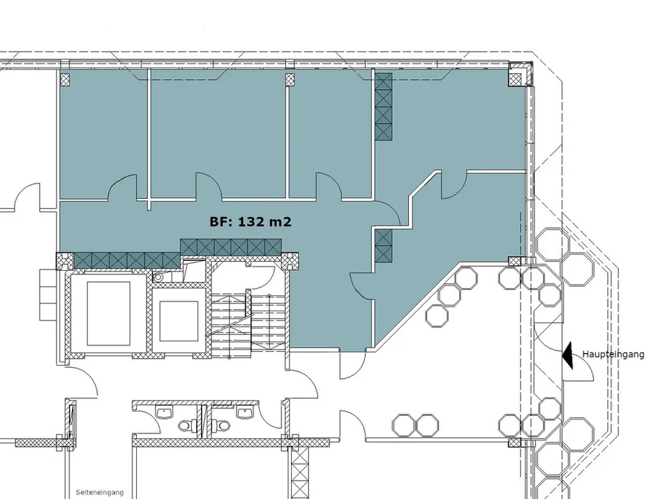 Il tuo nuovo spazio ufficio con 132 m2 – foto 6 di 8