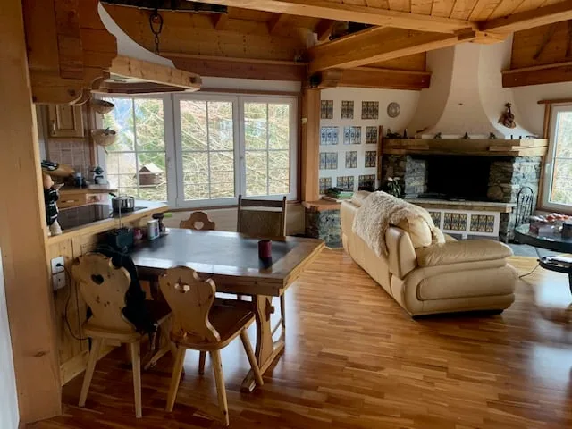 Ondallaz, beau chalet de 4,5 pièces avec jacuzzi