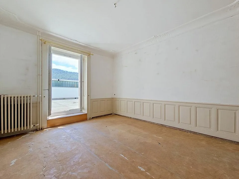 Wohnung mit außergewöhnlicher Terrasse von 110 m²