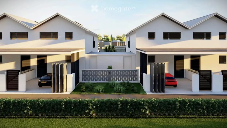 Villa mitoyenne contemporaine  4.5 pièces