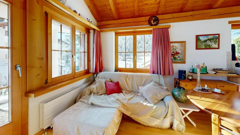 Heimelige 2.5-Zimmer-Wohnung mit Ausblick