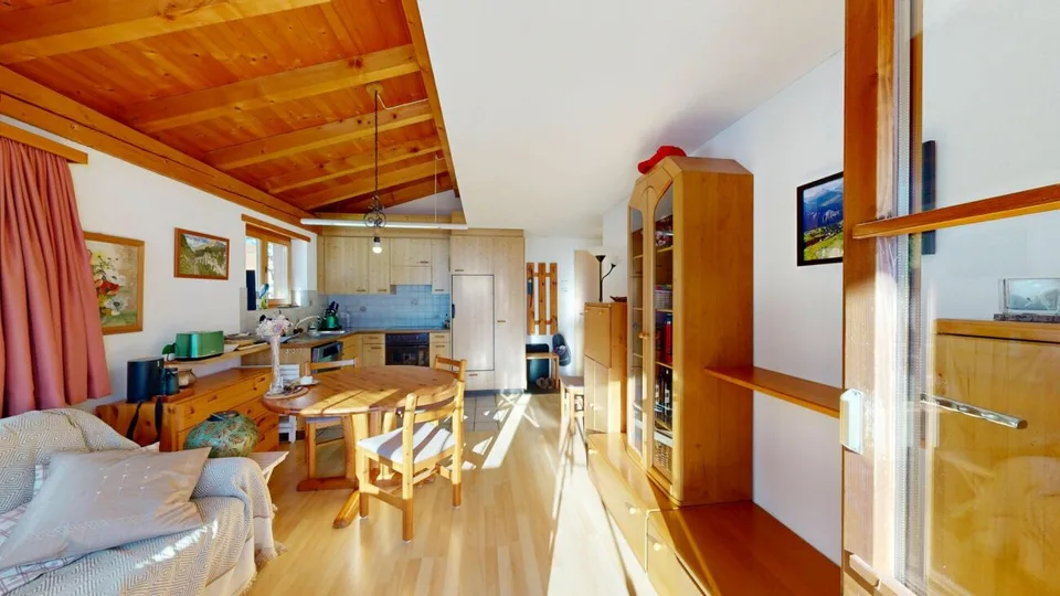 Heimelige 2.5-Zimmer-Wohnung mit Ausblick