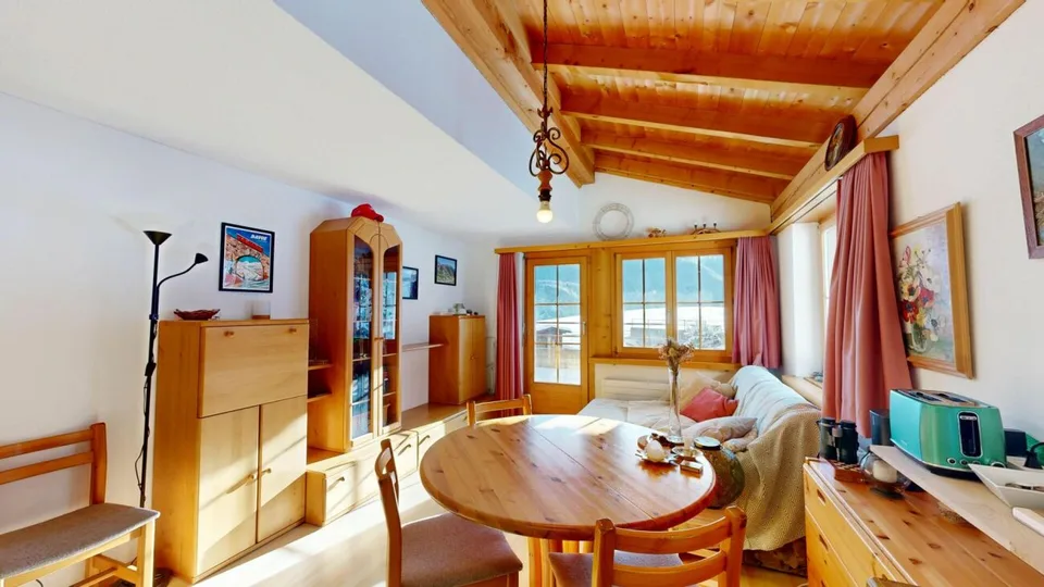 Heimelige 2.5-Zimmer-Wohnung mit Ausblick