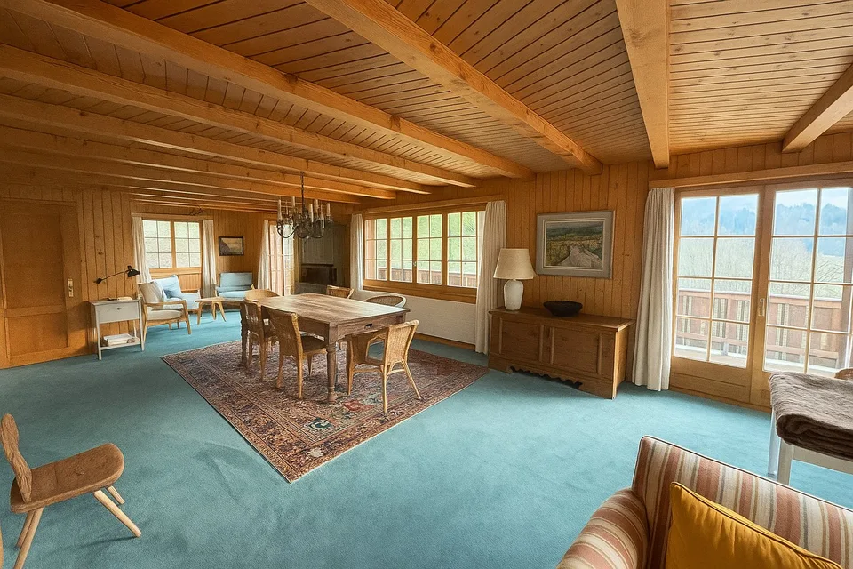 Chalet spacieux - situation exceptionnelle et rare à 15 min. de Gstaad