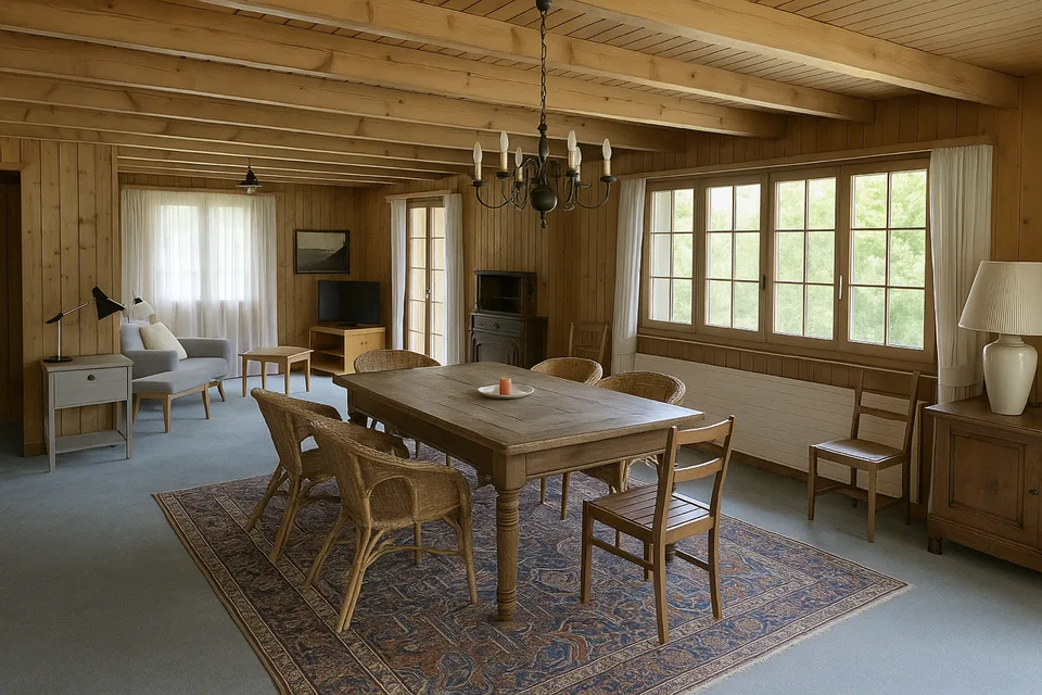 Chalet spacieux - situation exceptionnelle et rare à 15 min. de Gstaad