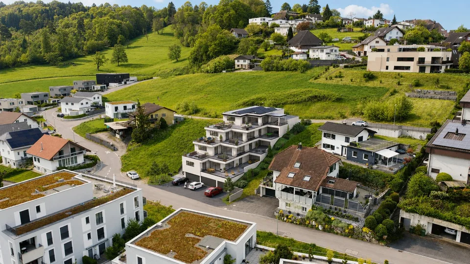 Appartements avec terrasse de 144 m² d'espace habitable