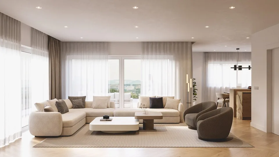 Terrace apartments with 144 m² living space – photo 8 of 14