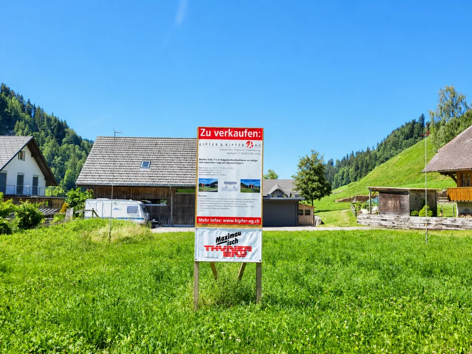 Nouvelle construction Trub - Maison mitoyenne dans un endroit calme et proche de la nature avec carport privé